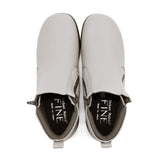 RIKKU Mocha Grey Anti-Slip Wide Fit Boots