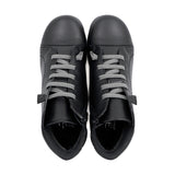 RIRIN Black Extra Wide Anti-Slip Short Boots