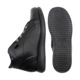 RIRIN Black Extra Wide Anti-Slip Short Boots