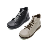 RIRIN Mocha Grey Extra Wide Anti-Slip Short Boots
