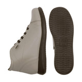 RIRIN Mocha Grey Extra Wide Anti-Slip Short Boots