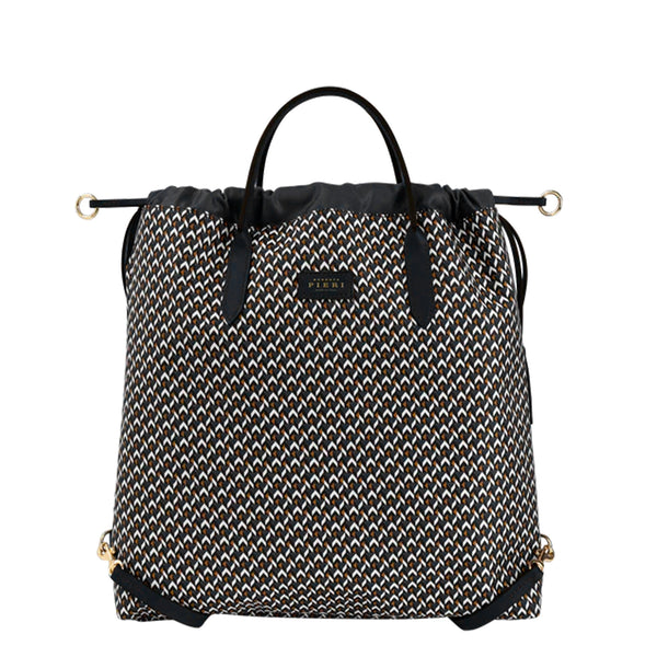 VIOLA LG TATAMI NYLON TOTE & BACKPACK Black