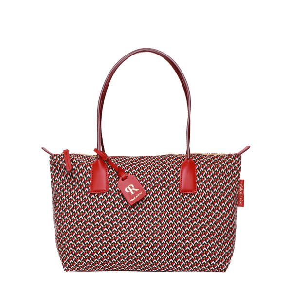 Robertina Small (ST) Rubino Red Tatami Tote Bag