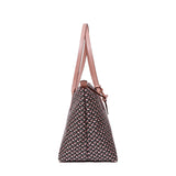 Robertina Small (ST) Rose Grey Tatami Tote Bag