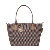 Robertina Small (ST) Taupe Tatami Tote Bag