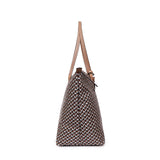 Robertina Small (ST) Taupe Tatami Tote Bag