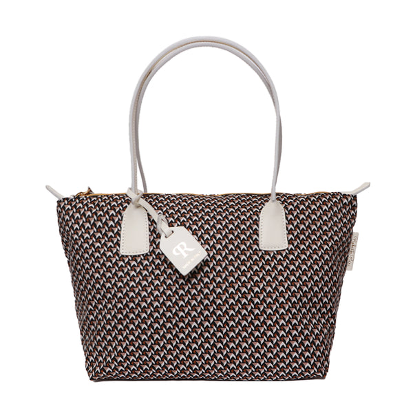 Robertina Small (ST) Lounge White Tatami Tote Bag