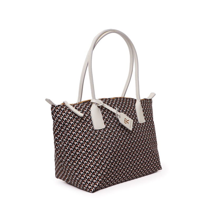 Robertina Small (ST) Lounge White Tatami Tote Bag