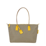 Robertina Small (ST) Yellow Tatami Tote Bag