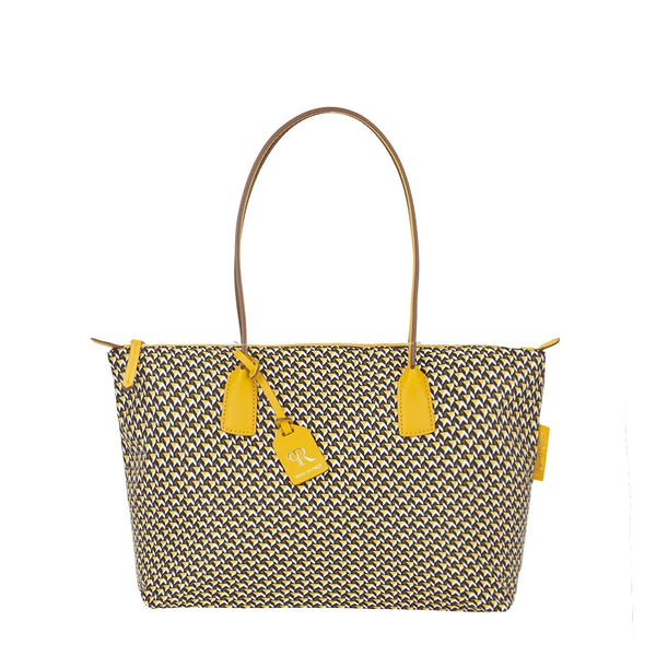 Robertina Small (ST) Yellow Tatami Tote Bag