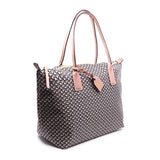 Robertina Large (LT) Rose Grey Tatami Tote Bag