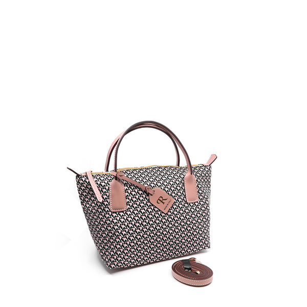 Robertina Mini (ND) Rose Grey Tatami Tote Bag