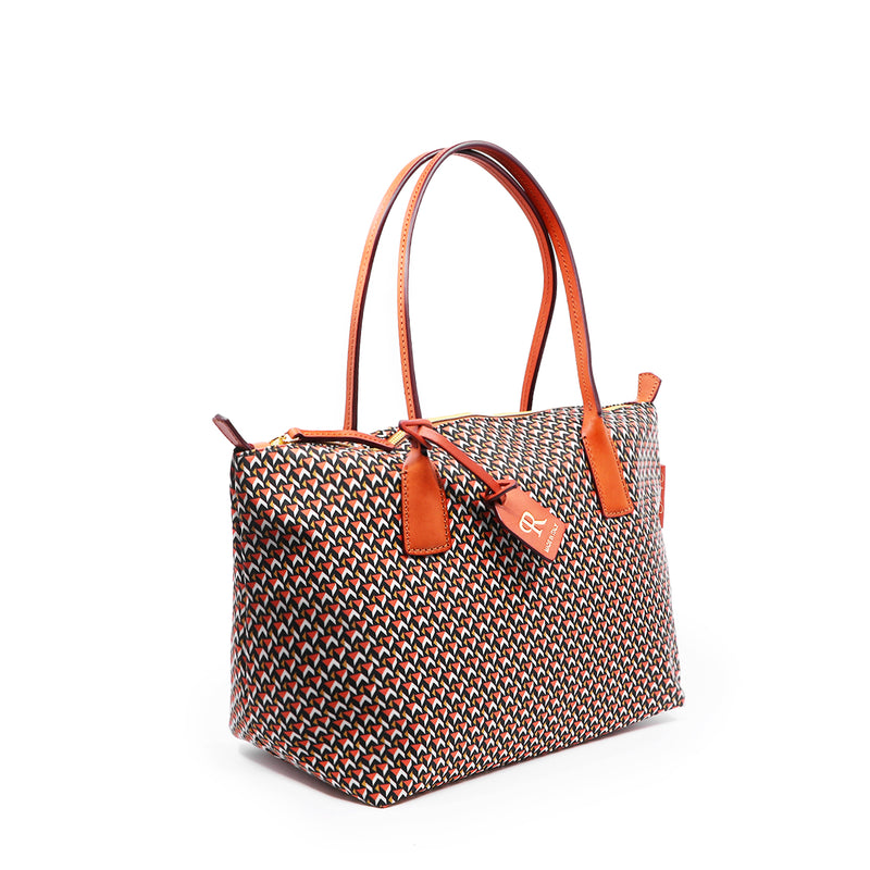 Robertina Small (ST) Orange Tatami Tote Bag