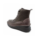 RUTO Dark Brown Anti-Slip Wide Fit Boots