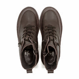 RUTO Dark Brown Anti-Slip Wide Fit Boots