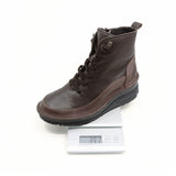 RUTO Dark Brown Anti-Slip Wide Fit Boots