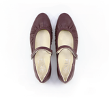 MEGUMI Wine Soft Walking Mary Jane