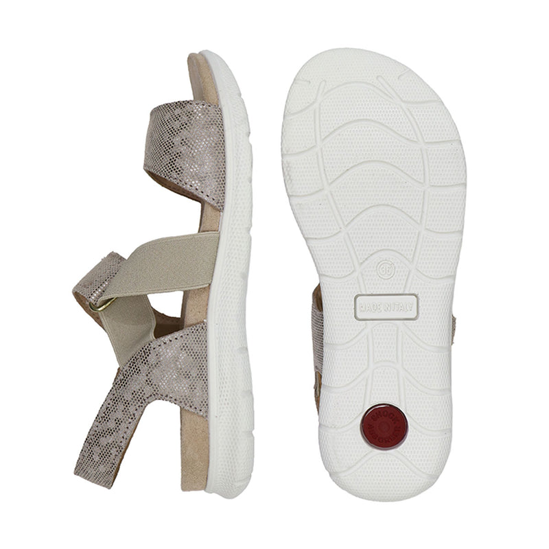 SAVANA Champagne Soft Walking Sandals