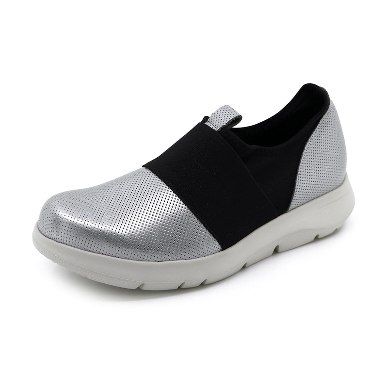 Senri Silver Ultra Light Soft Sneakers