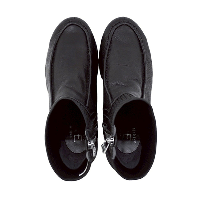 SETSUKO Black Ultra Light Knit Boots