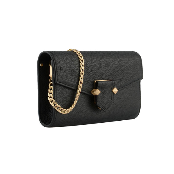 SÈVRES Chain Black Convertible Clutch
