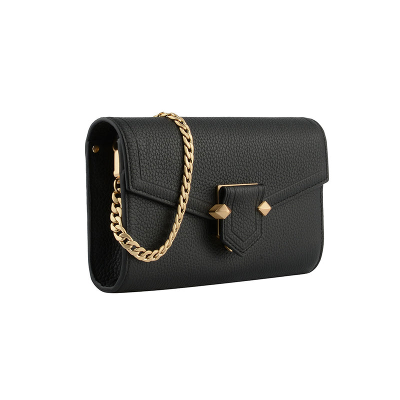 SÈVRES Chain Black Convertible Clutch