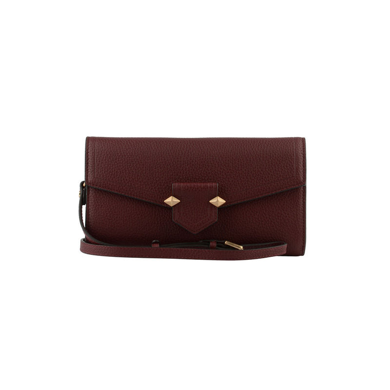 SÈVRES Chain Burgundy Convertible Clutch