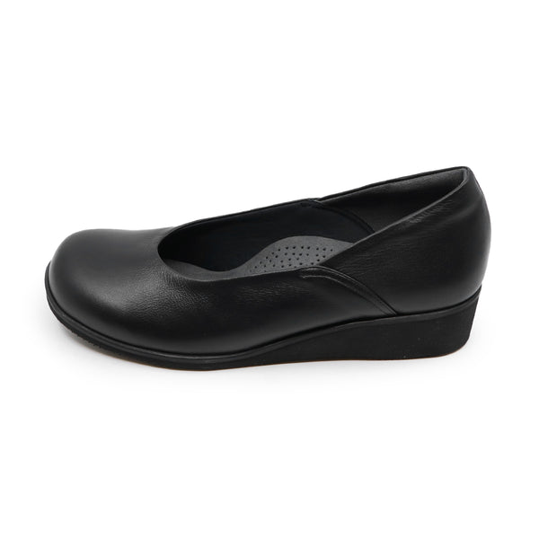 SHINA Black Wide Fit FLATS