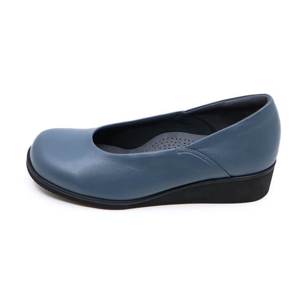 SHINA Ocean Blue Wide Fit FLATS