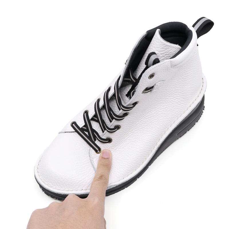 Skye2 Ivory ANTI-SLIP Sneaker Boots