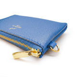 TAPPY Blueberry L-Shaped Zip Coin Purse