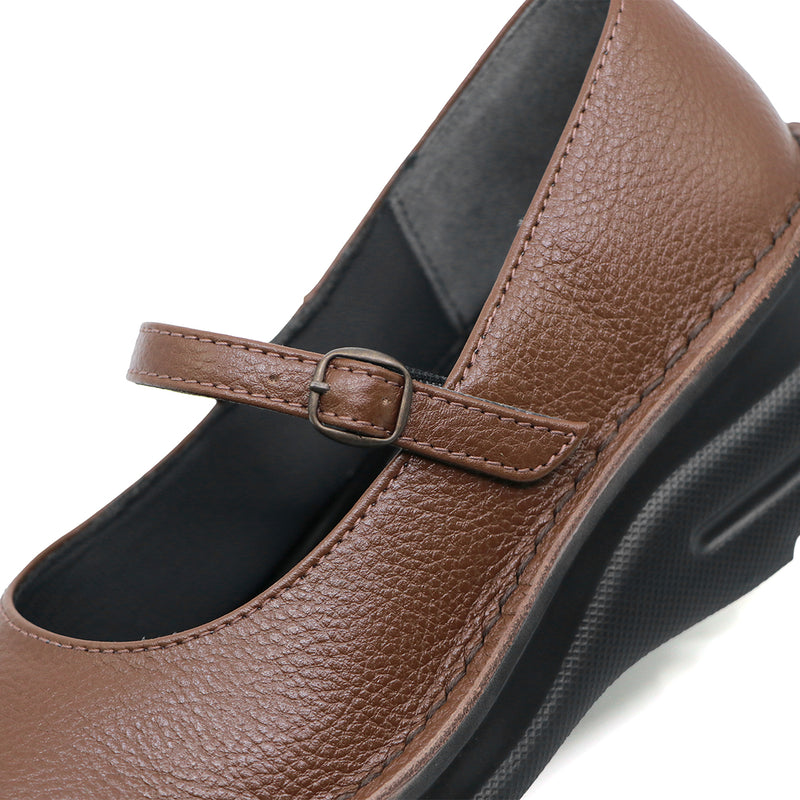 TERUMI Olive Brown the Ultra Light & Wide Fit