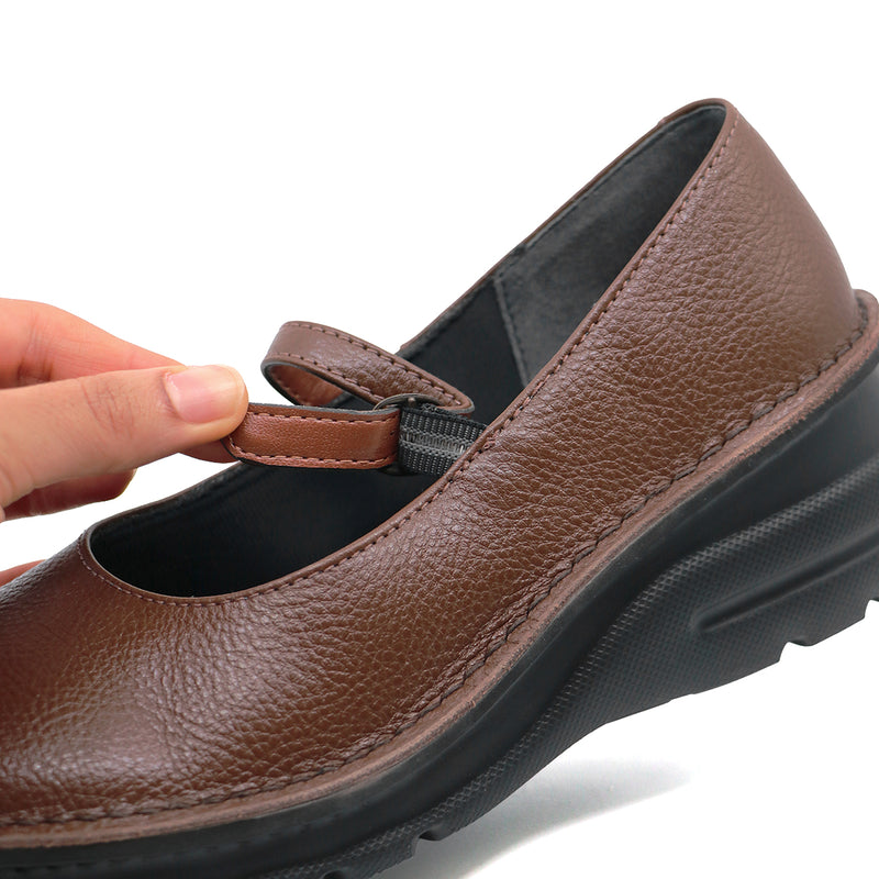 TERUMI Olive Brown the Ultra Light & Wide Fit