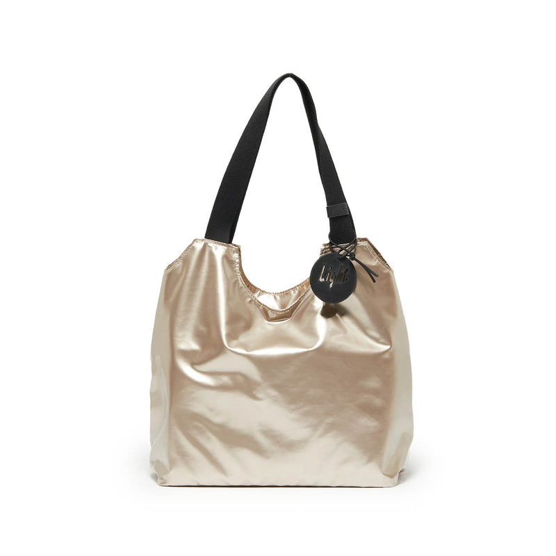 Tilly Champagne Light Tricolor Tote Bag