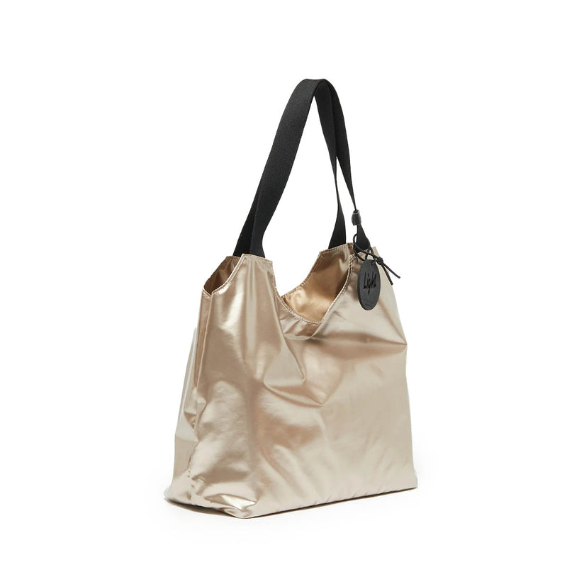 Tilly Champagne Light Tricolor Tote Bag