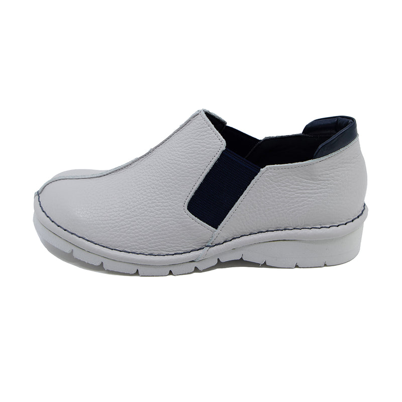 Toa Light Grey Wide Fit Slip On