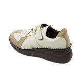 TONA Cream Beige Real Support Sneakers