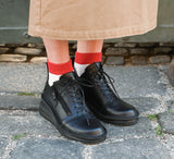 TOUMI Black Anti-Slip Wide Fit Boots
