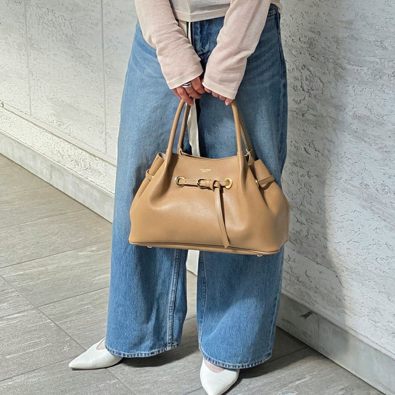 TRERO KNOT Black-Grey Tote Bag