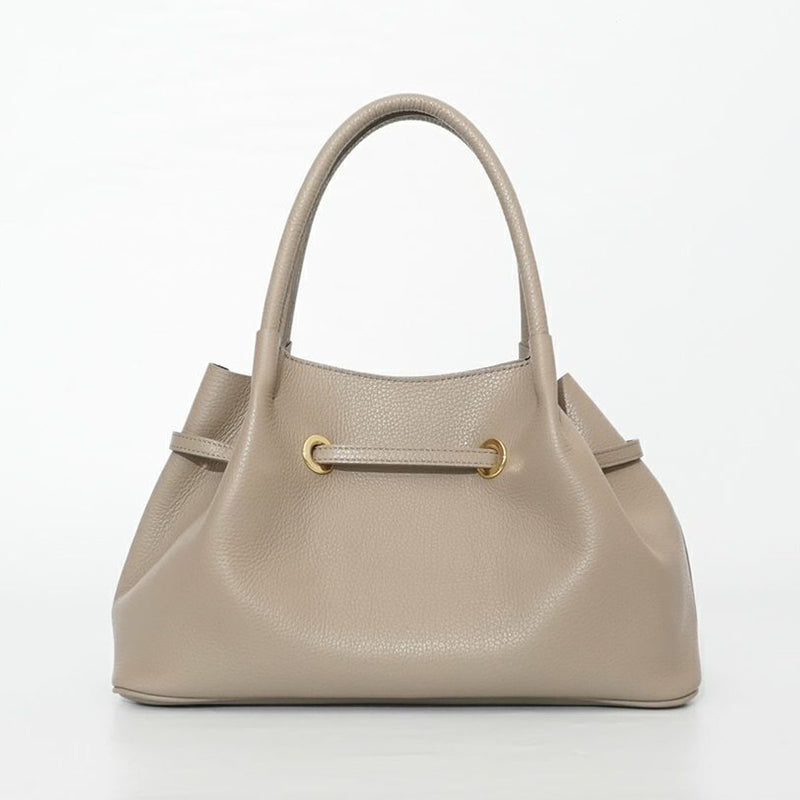TRERO KNOT Taupe-Black Tote Bag