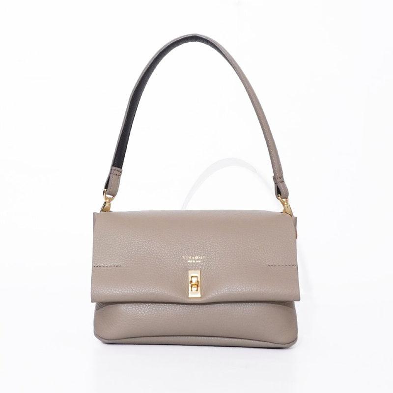 TRERO Taupe-Black Shoulder Bag