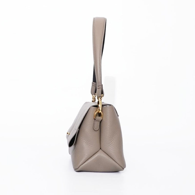 TRERO Taupe-Black Shoulder Bag