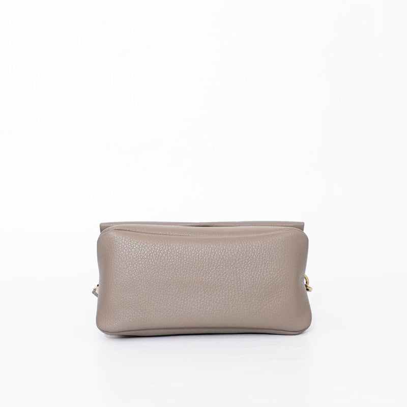 TRERO Taupe-Black Shoulder Bag