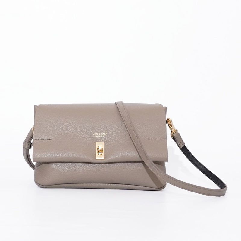 TRERO Taupe-Black Shoulder Bag