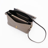 TRERO Taupe-Black Shoulder Bag