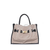 TRERO AIR-M Taupe-Black 2 Ways Tote