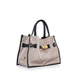 TRERO AIR-M Taupe-Black 2 Ways Tote