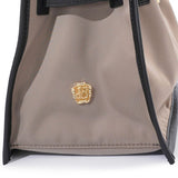 TRERO AIR-M Taupe-Black 2 Ways Tote