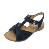 Tricia Navy Soft Walking Sandals