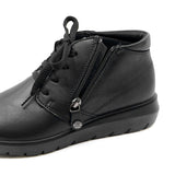 VALI Black Wide Fit Ankle Boots